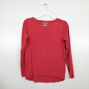 AMB One Size Raw Hem Top